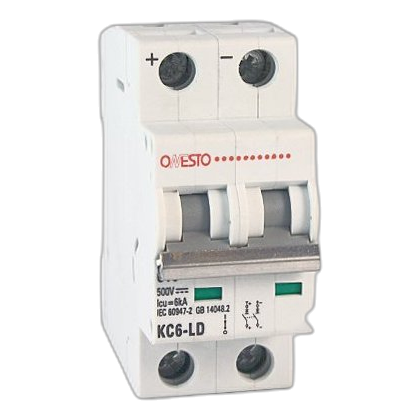 Onesto Kc6-Ld 2 Pole 6Ka 32Amp 500V Dc Circuit Breaker