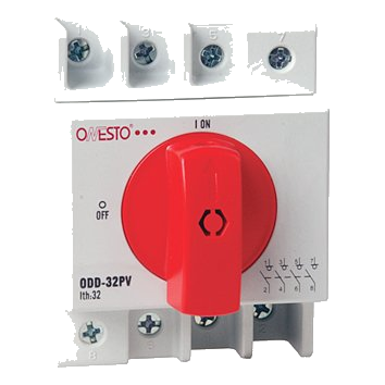 Onesto Odd32D4 4 Pole 32Amp 1000Vdc Dc Isolator