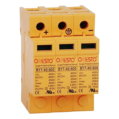 Onesto By7-40/3-600Dc 3 Pole 40Ka 600Vdc Surge Protector