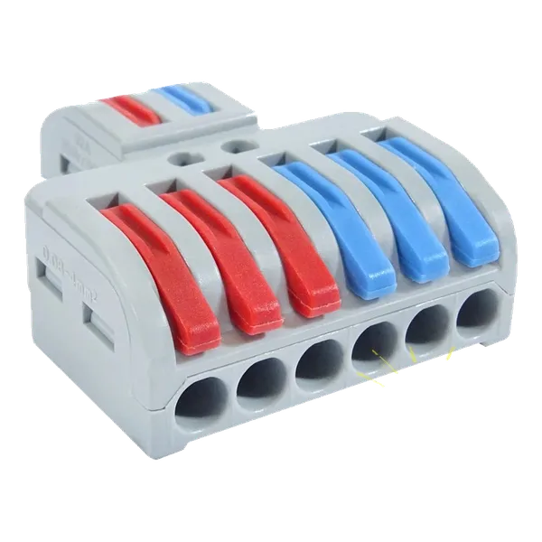 2 Pole 3 Way Splitter Connector Block