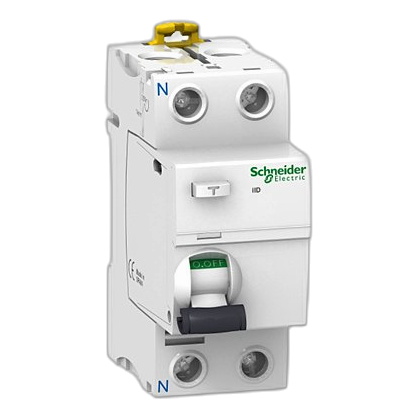 Schneider Acti9 A9R41225 2 Pole 6Ka 25Amp 30Ma Earth Leakage