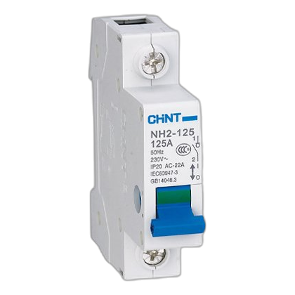 Chint Nh2 1 Pole 125Amp Isolator