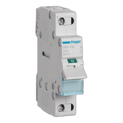 Hager Spn132 1 Pole 32Amp Isolator