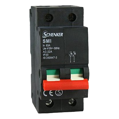 Schenker 2 Pole 80Amp Isolator