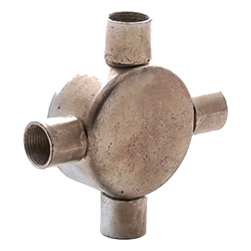 20mm 4W Shallow Box Galv