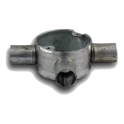 20mm Galvanized 3 Way Box