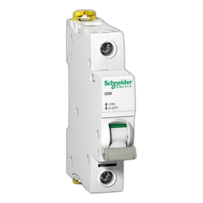 Schneider Acti9 A9S65163 1 Pole 6Ka 63Amp Isolator
