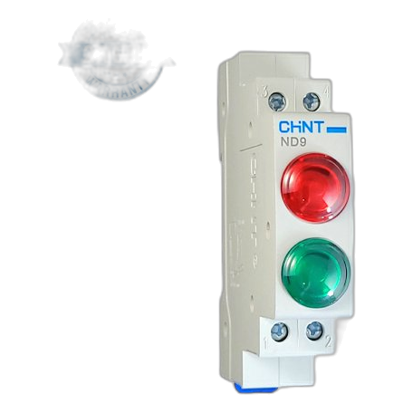 Chint Nd9-2/Gr Green + Red Dual Indicator Circuit Breaker