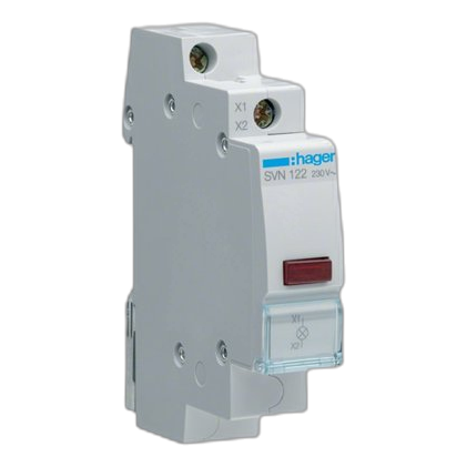 Hager Svn122 Red Indicator Circuit Breaker