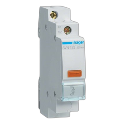 Hager Svn123 Orange Indicator Circuit Breaker