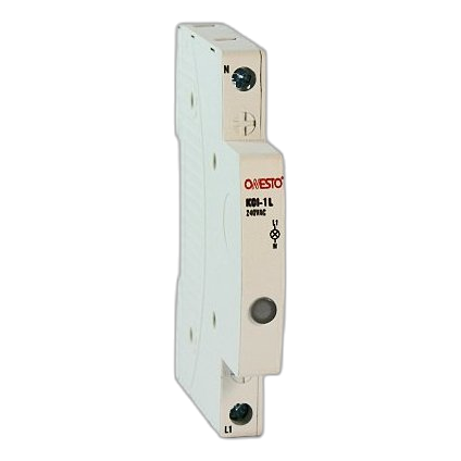 Onesto Kci-1L-W White Indicator Circuit Breaker