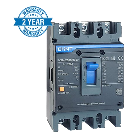 Chint Nxm-125S/3P-100A 3 Pole 25Ka 100Amp Circuit Breaker