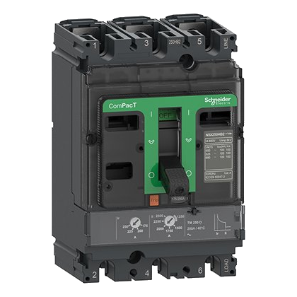 Schneider Compact Nsx 36Ka 200Amp 3 Pole Circuit Breaker