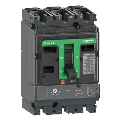 Schneider Compact Nsx 36Ka 63Amp 3 Pole Circuit Breaker