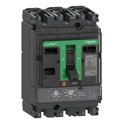 Schneider Compact Nsx Micrologic 2.3 36Ka 400Amp 3 Pole Circuit Breaker