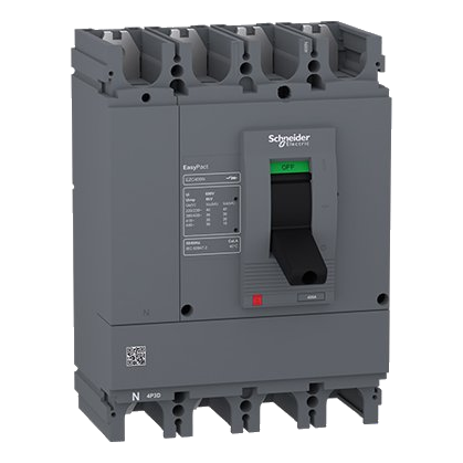 Schneider Easypact Ezc 350Amp 4 Pole Circuit Breaker