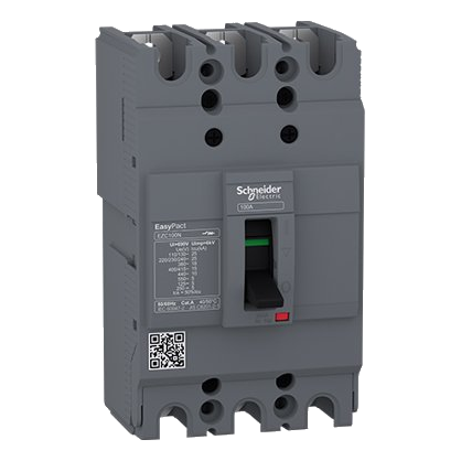 Schneider Easypact Ezc 80Amp 3 Pole Circuit Breaker