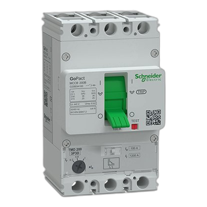 Schneider Gopact 3 Pole 25Ka 100Amp Circuit Breaker