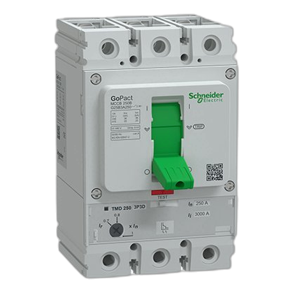 Schneider Gopact 3 Pole 25Ka 250Amp Circuit Breaker