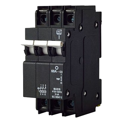Cbi Qa-3 3 Pole 3Ka 40Amp Circuit Breaker