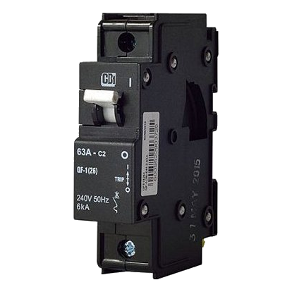 Cbi Qf-1 1 Pole 6Ka 5Amp Circuit Breaker