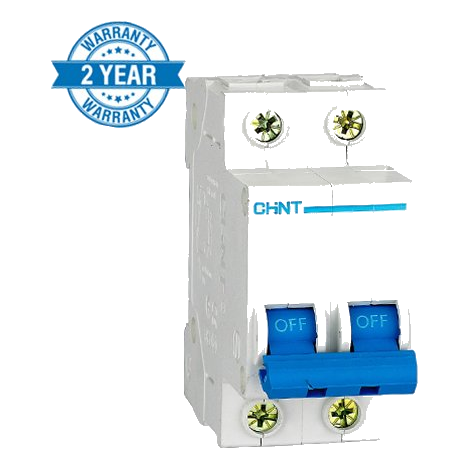 Chint 2 Pole 3Ka 50Amp Circuit Breaker