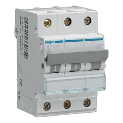 Hager 3 Pole 10Ka 16Amp Circuit Breaker