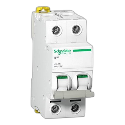 Schneider Acti9 A9F64225 2 Pole 6Ka 25Amp Circuit Breaker