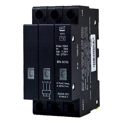 Cbi Qfl-3(13) 3 Pole 275V 10Ka Surge Protector