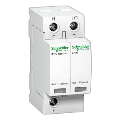 Schneider Acti9 A9L20500 1P+N Pole 20Ka 350V Surge Protector