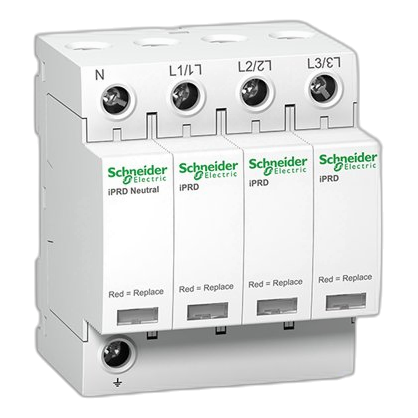 Schneider Acti9 A9L40600 3P+N Pole 40Ka 350V Surge Protector