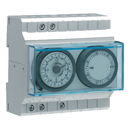 Hager Eh191 24 Hour / 7 Day Analogue Timer