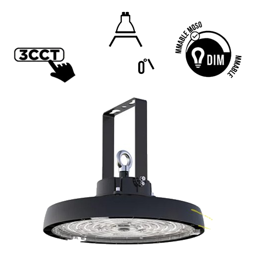 Pioled Hb318 Raptor All-In-1 65W-160W Led Ufo High Bay