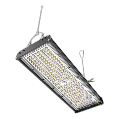 Pioled Hbl040 Delta All-In-1 80W-120W Led Linear High Bay