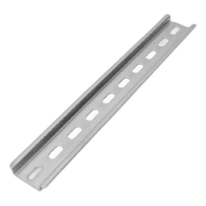 Mce Ts35S-1 Slotted Din Rail, 1 Meter