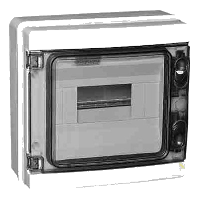 8 Way Surface Mount Din Rail Db Board, Ip65
