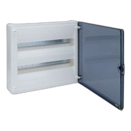 Hager Vs218Tj 36 Way Pvc Surface Mount Din Rail Db Board