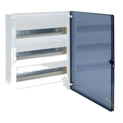 Hager Vs318Tj 54 Way Pvc Surface Mount Din Rail Db Board