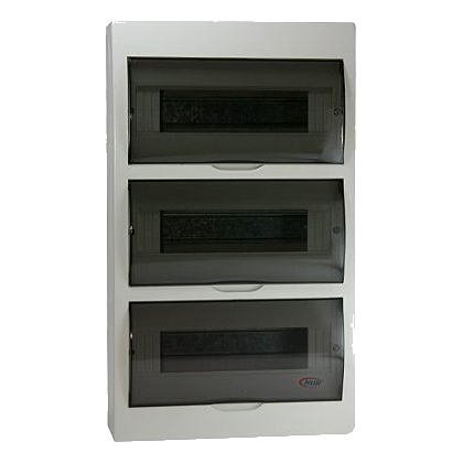 Nur 36 Way Pvc Surface Mount Din Rail Db Board