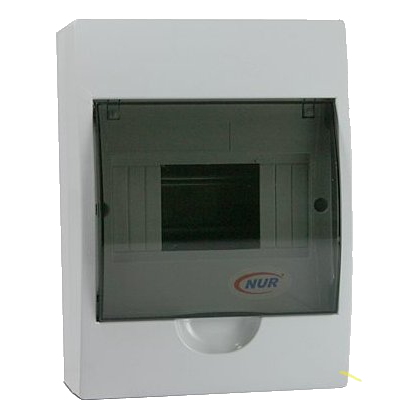 Nur 6 Way Pvc Surface Mount Din Rail Db Board