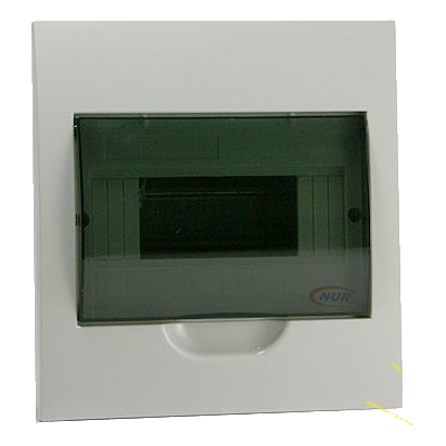 Nur 8 Way Pvc Flush Mount Din Rail Db Board
