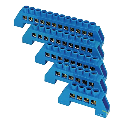 Mce Bd8-12-8K 8 Way Insulated Screw On Neutral Bar