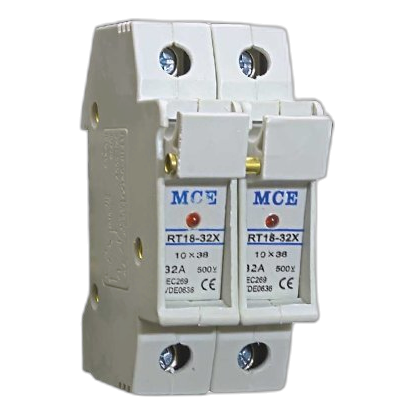 Mce Rt18-32-2 2 Pole Fuse Holder
