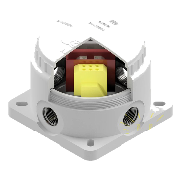 Handi Fit Grey 4 Way X M20 Junction Box Size 0 IP68