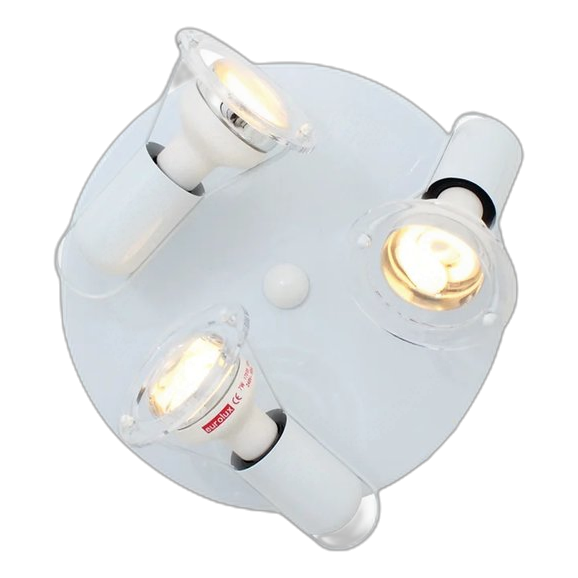 Eurolux Round 3 Spot White R63