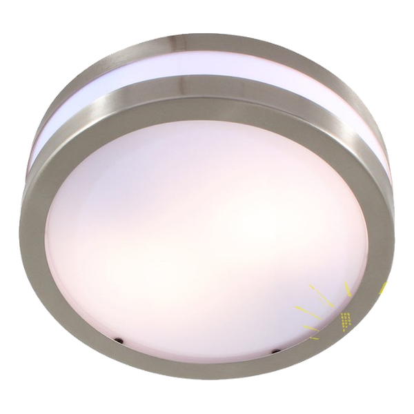Eurolux Round S.steel C/light Bathrm