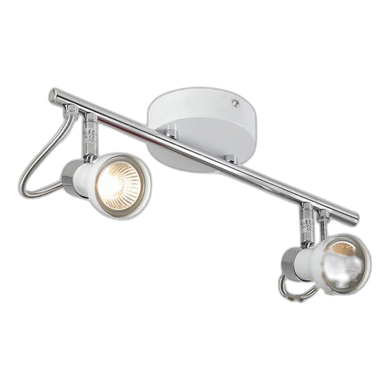 Eurolux Swan 2 Light Bar White&chrome