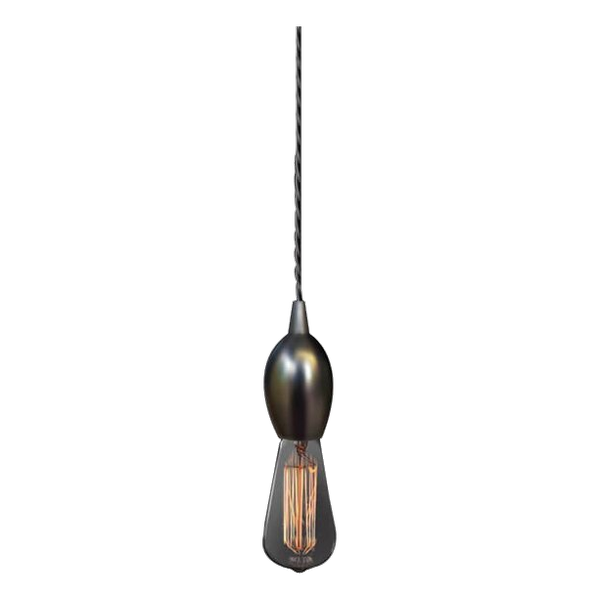 Spazio Dito 2 pendant black/chrome E27