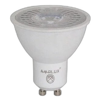 Amplux  GU10 LED 5w 120 Deg Warm White