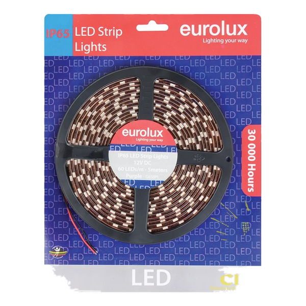 Eurolux Led Strip 5050 5m 60/m Purple